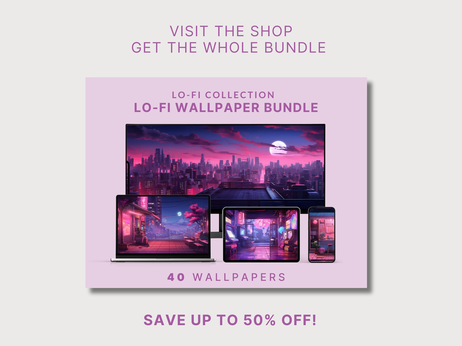 Pink Wallpaper Lofi Desktop Wallpaper Aesthetic Pink Lofi Wallpaper ...