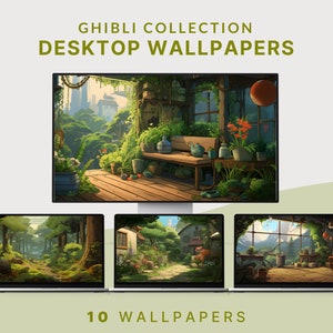 Ghibli inspired desktop wallpaper anime desktop wallpaper ghibli wallpaper aesthetic anime desktop wallpaper anime macbook wallpaper imac