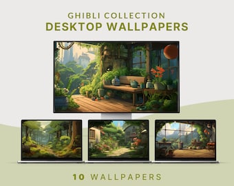 Ghibli inspired desktop wallpaper anime desktop wallpaper ghibli wallpaper aesthetic anime desktop wallpaper anime macbook wallpaper imac