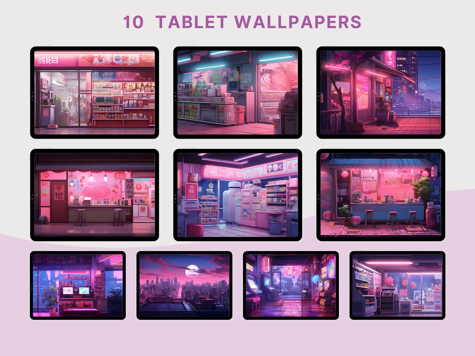 Lofi Wallpaper Pink Anime Desktop Wallpaper Vaporwave Wallpaper Lofi ...