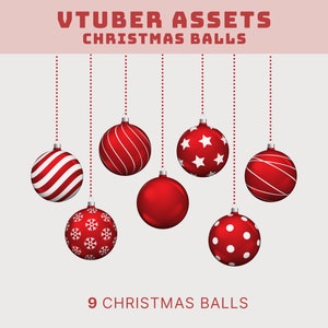 christmas decor vtuber asset christmas balls vtuber asset png tuber christmas balls png christmas decor png christmas decor asset twitch