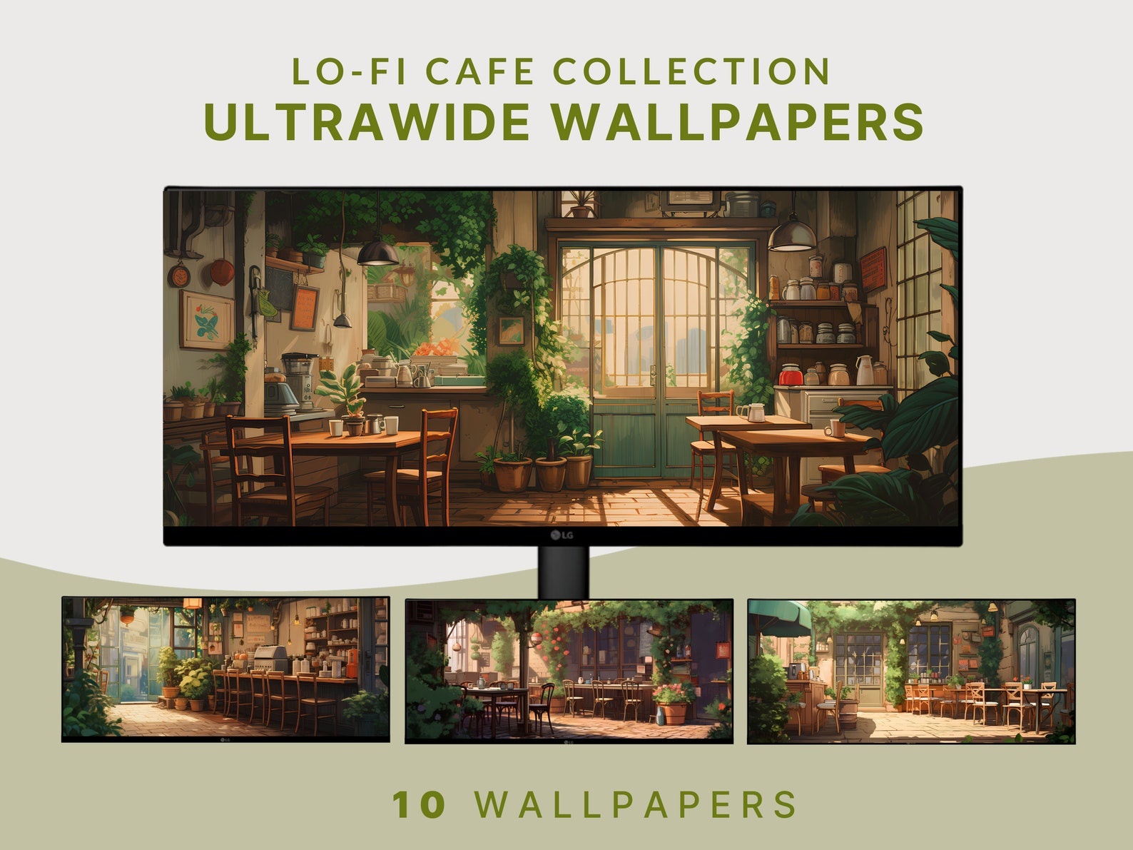 Cozy Ultrawide Wallpaper Lofi Ultrawide Wallpaper Ghibli Wallpaper ...