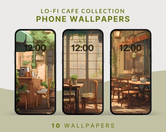gezellige iphone-behang cottagecore-telefoonbehang lofi iphone-behang anime iphone-behang ghibli-behang esthetische iphone-behang