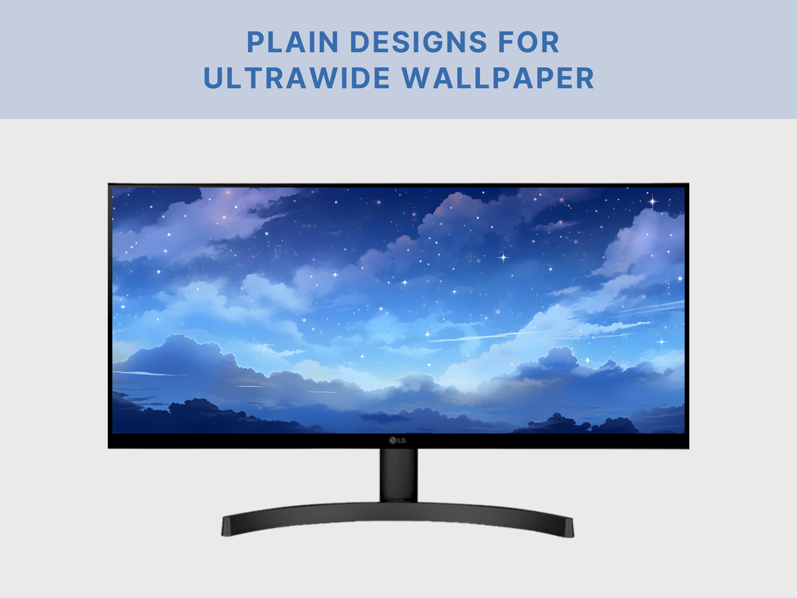 Blue Animated Stream Screen Blue Sky Twitch Stream Screen Blue Twitch ...
