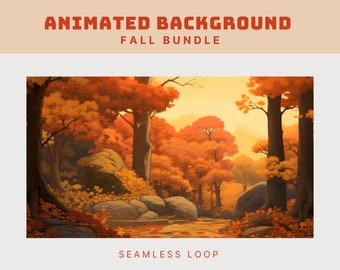 cozy animated background vtuber fall animated background autumn animated background cozy animated background cottagecore vtuber twitch cute