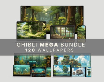 Studio Ghibli Wallpaper lofi Desktop Hintergrund gemütliche Wallpaper Anime Ultra Weitwinkel Wallpaper Ghibli Wallpaper Anime Ipad Wallpaper Iphone