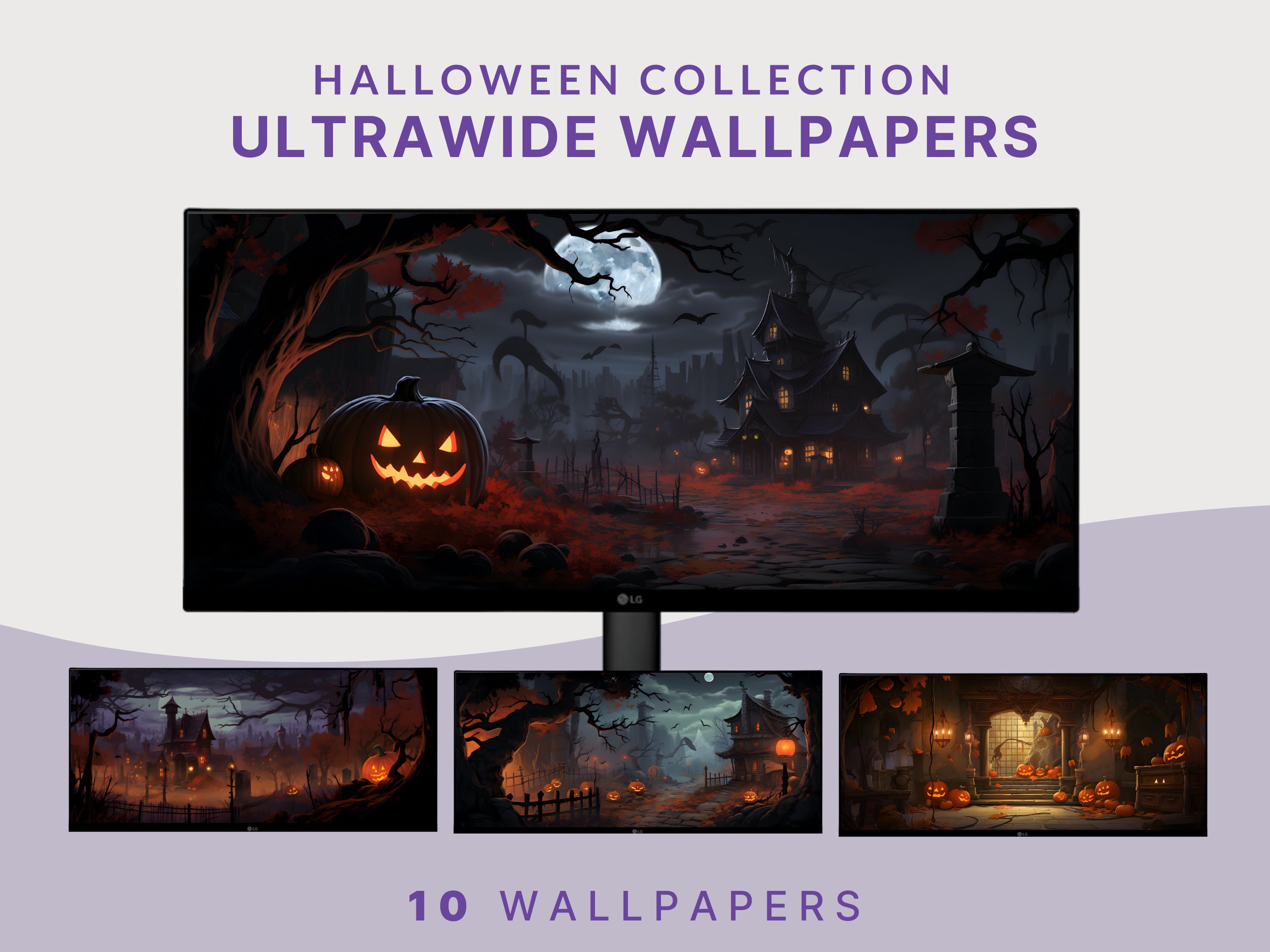 Ultra Wide Wallpaper Halloween Wallpaper Ultrawide Halloween Wallpaper