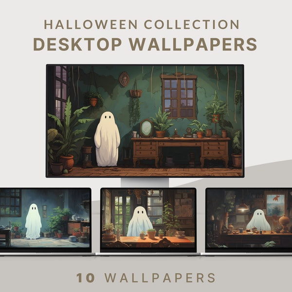 ghost wallpaper halloween wallpaper cute ghost wallpaper ghibli inspired wallpaper halloween desktop wallpaper cute halloween kawaii desktop