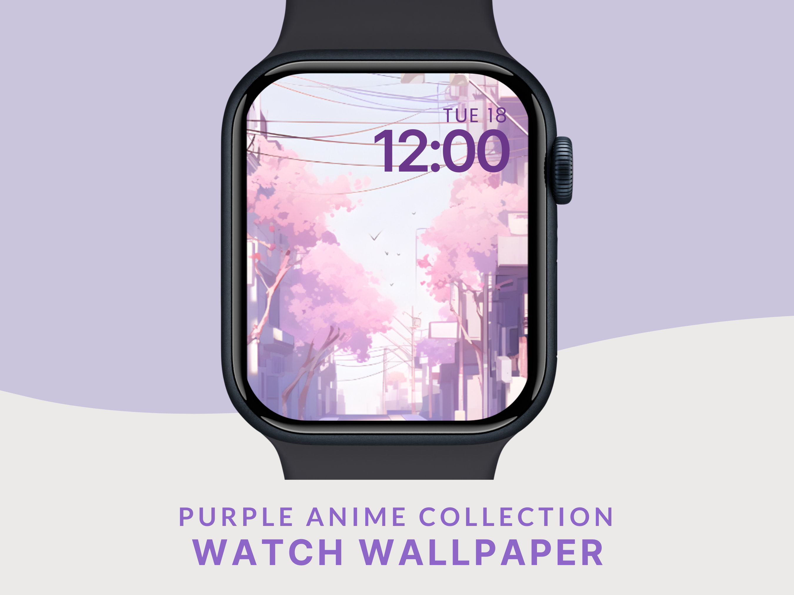 Purple watch face clearance
