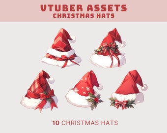 vtuber christmas hat asset christmas vtuber asset png tuber christmas hat cute vtuber christmas asset hat png christmas hat png vtuber asset
