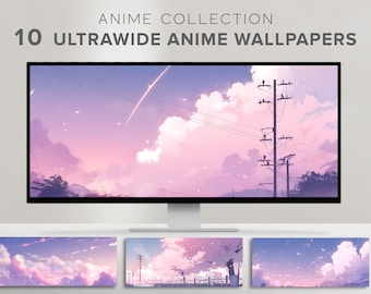 anime desktop wallpaper ultrawide cute wallpaper aesthetic anime background wallpaper purple aesthetic wallpaper ultra wide wallpaper