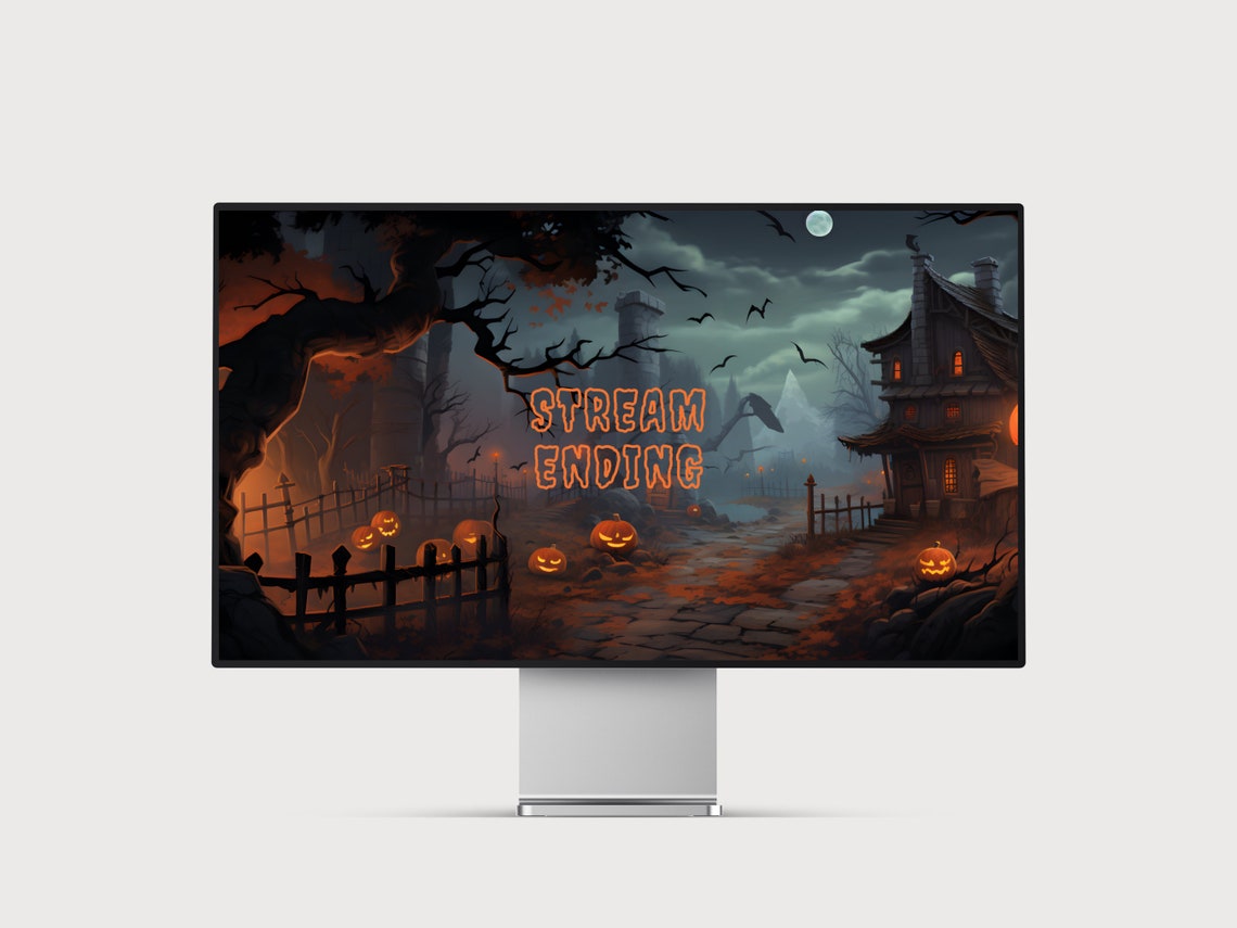 Halloween Animated Stream Screen Halloween Twitch Stream Screen Spooky ...