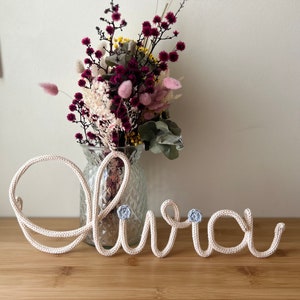 Handmade Knitted Wire Names | Words | Personalised | Gifts