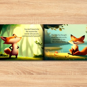 Le petit renard | Livre d'histoires numérique pour enfants | Téléchargement PDF/ebook imprimable | Histoire d'enfants | Éducatif
