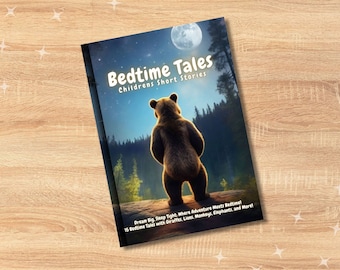 Bedtime Tales | Children's Digital Short Stories Book | PDF/Printable eBook Download | Kids Animal Book