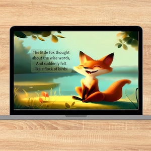 The Little Fox Children's Digital Story Book PDF/Printable eBook Download Kids Story Educational image 9