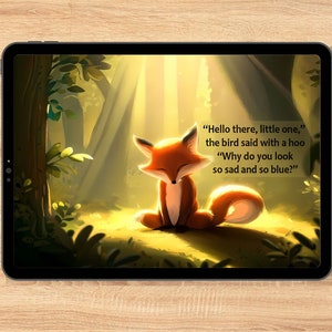 The Little Fox Children's Digital Story Book PDF/Printable eBook Download Kids Story Educational image 6