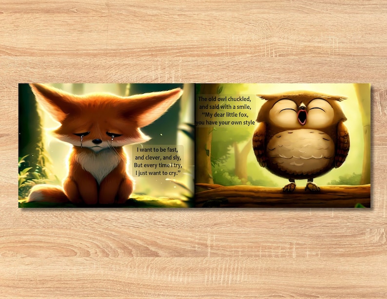 The Little Fox Children's Digital Story Book PDF/Printable eBook Download Kids Story Educational image 7