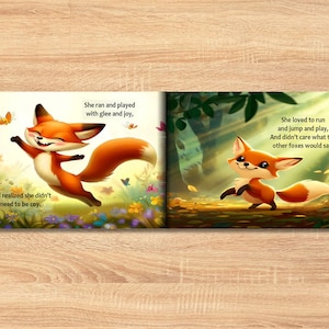 The Little Fox Children's Digital Story Book PDF/Printable eBook Download Kids Story Educational image 4