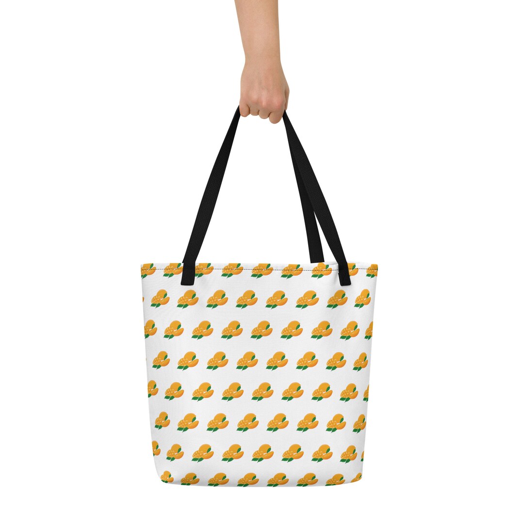 Large Tropik Island Tote Bag Mango Collection Etsy