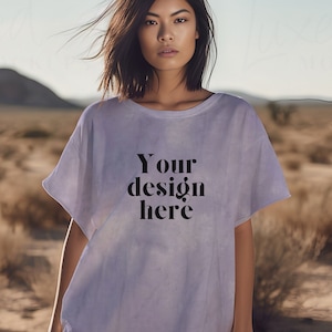 Comfort Colors 1745 Amethyst, Comfort Colors Color Blast, Clay Mockup, Purple Shirt Mockup, Comfort Color Mockup, Tye Dye Tshirt Mockup