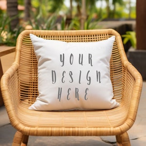Outdoor Printify Pillow Mockup Blank Pillow Mockup Throw Pillow Mockup Simple Pillow Mockup Accent Pillow Mockup JPG File