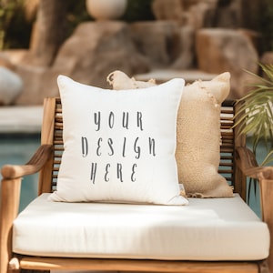 Outdoor Printify Pillow Mockup Blank Pillow Mockup Throw Pillow Mockup Simple Pillow Mockup Accent Pillow Mockup JPG File