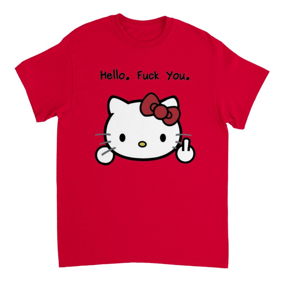 Hello Kitty T-shirt Humour The Boat People, T-shirt, white, text, joke png