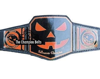 Halloween Champion Replica Title Belt - Halloween Fantacy Championship Belt - Happy Halloween Gift - Best Gift For Halloween - Custom Belts