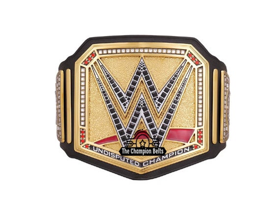 NEW WWE World Heavyweight Championship Wrestling Golden Replica Title Belt  2mm
