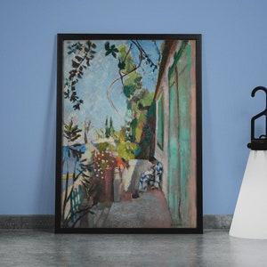 Henri Matisse The Terrace St Tropez - Matisse Art - Canvas Wall Art Ready To Hang Or Poster Print