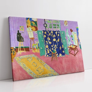 The Pink Studio, 1911 by Henri Matisse - Fauvism Painting - Colorful Modern Art - Abstract Art