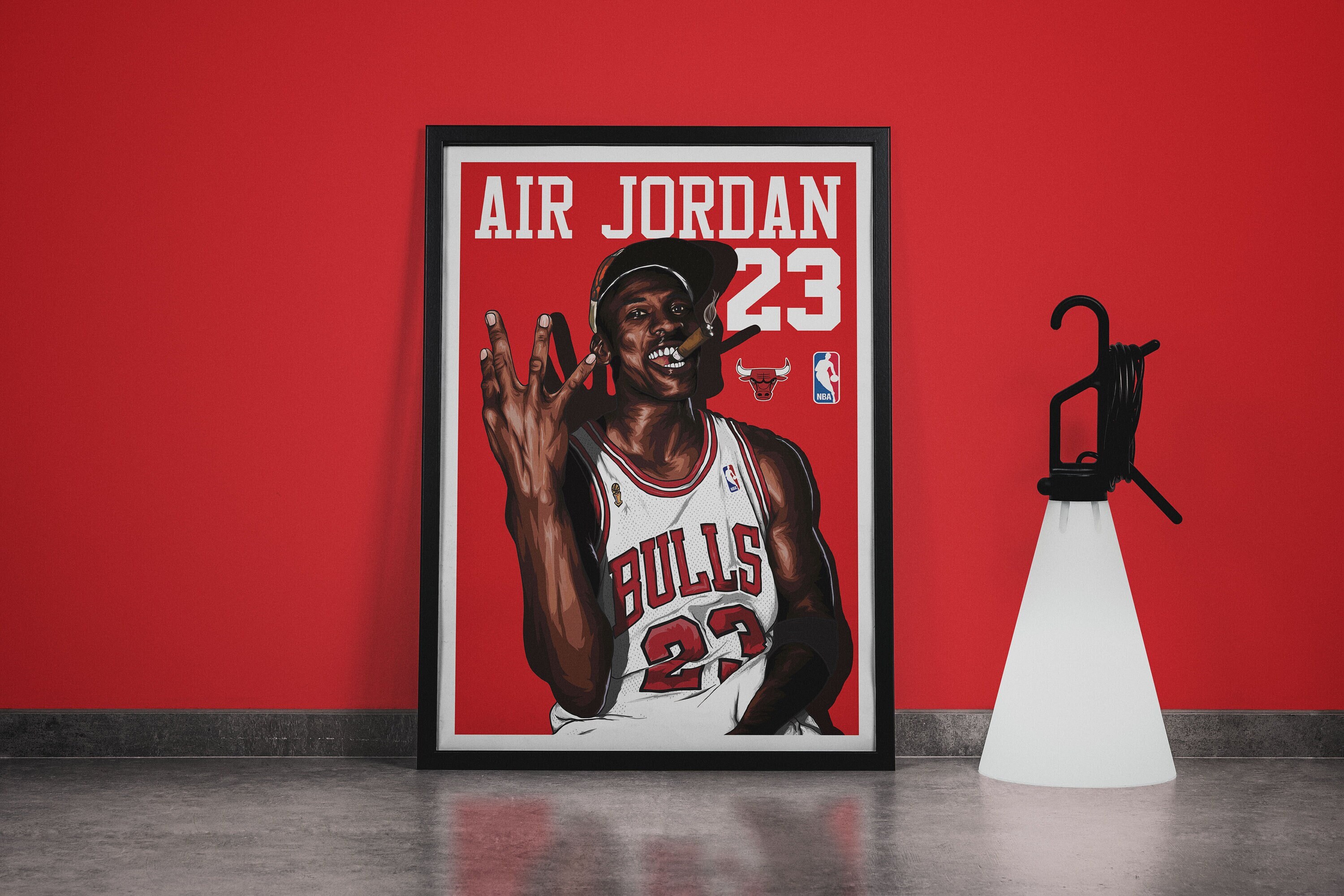 Michael Jordan Smoking Cigar Shirt - Freedomdesign