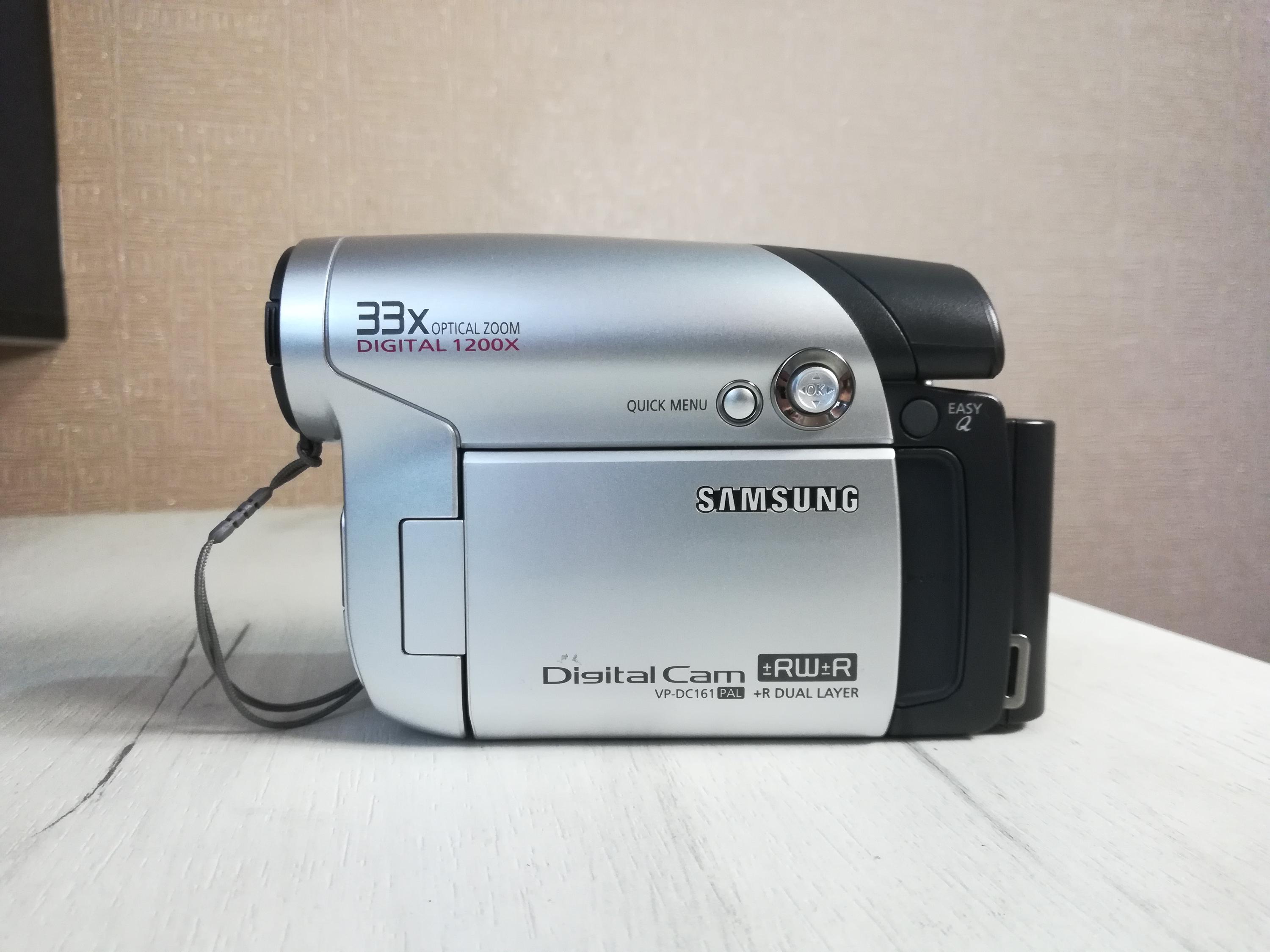 Samsung VP-DC161 PAL Mini DVD Digital Camcorder - Etsy