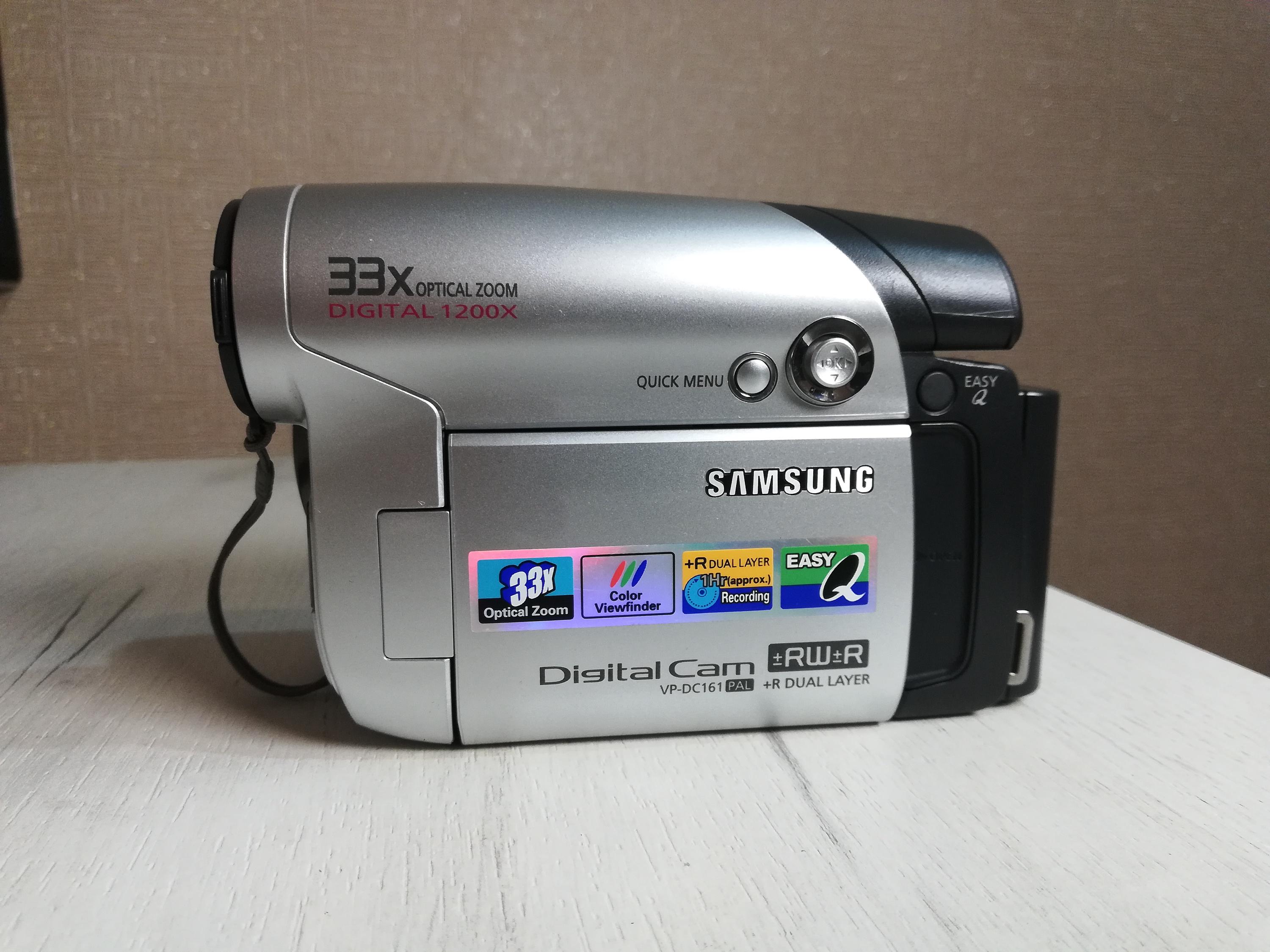 Samsung VP-DC161 PAL Mini DVD Digital Camcorder - Etsy