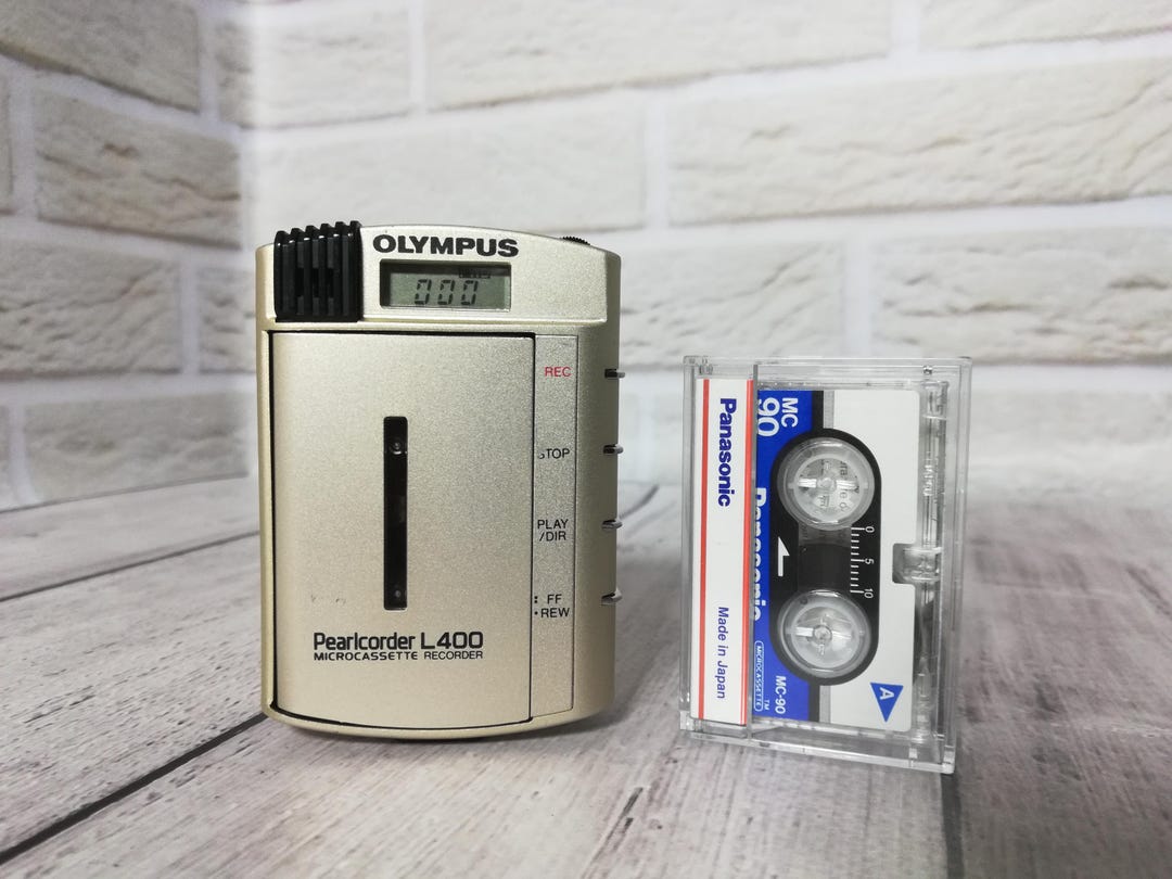 オーディオ機器 OLYMPUS Pearlcorder L400 マイクロカセットレコーダー