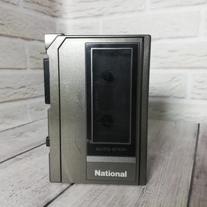 P23レトロ✨National ONE MORE STEREOカセットプレーヤー National Cassette Player - Etsy