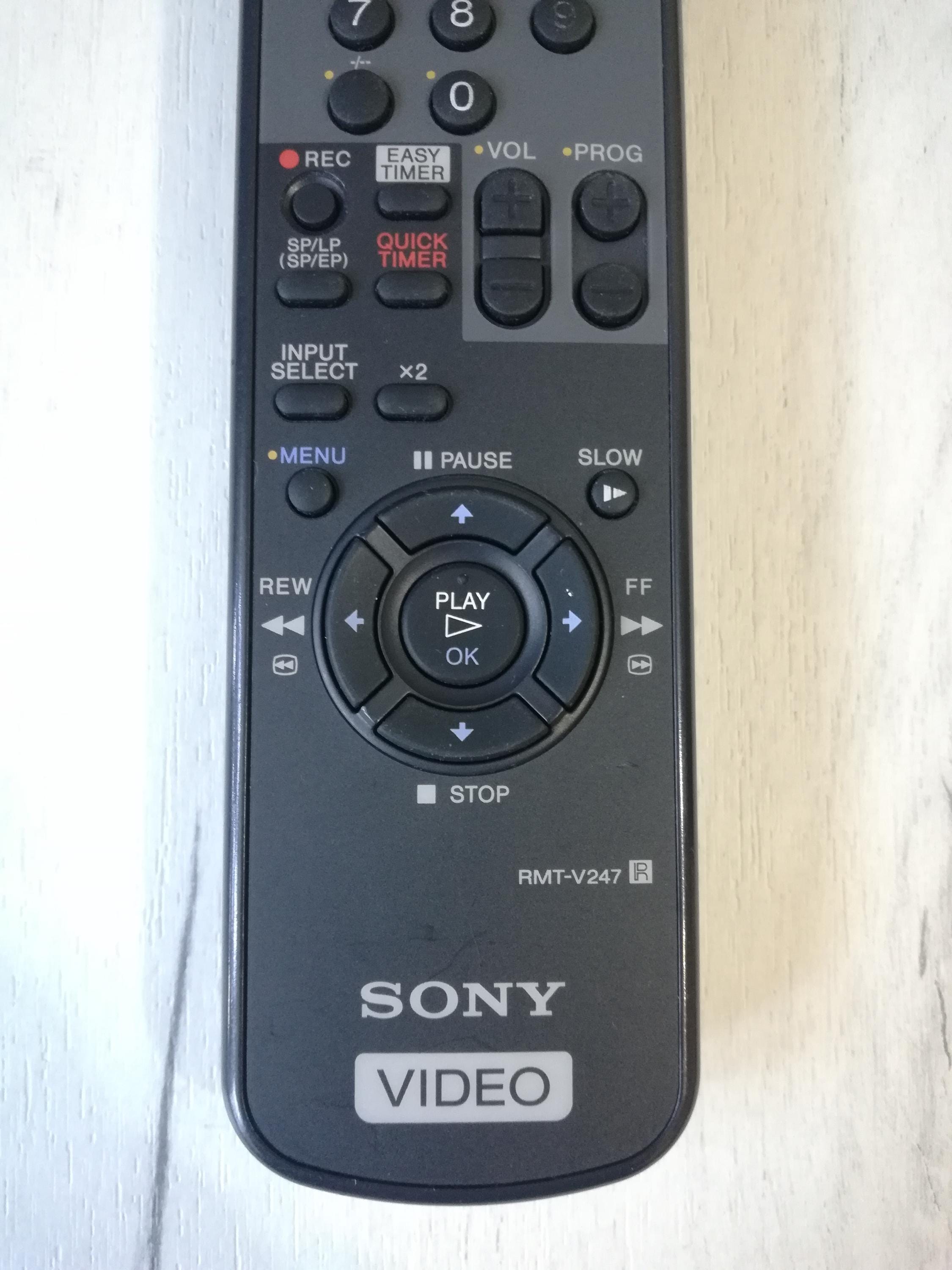 ソニー純正 RMT-V247 テレビ VCR リモコン - Etsy 日本
