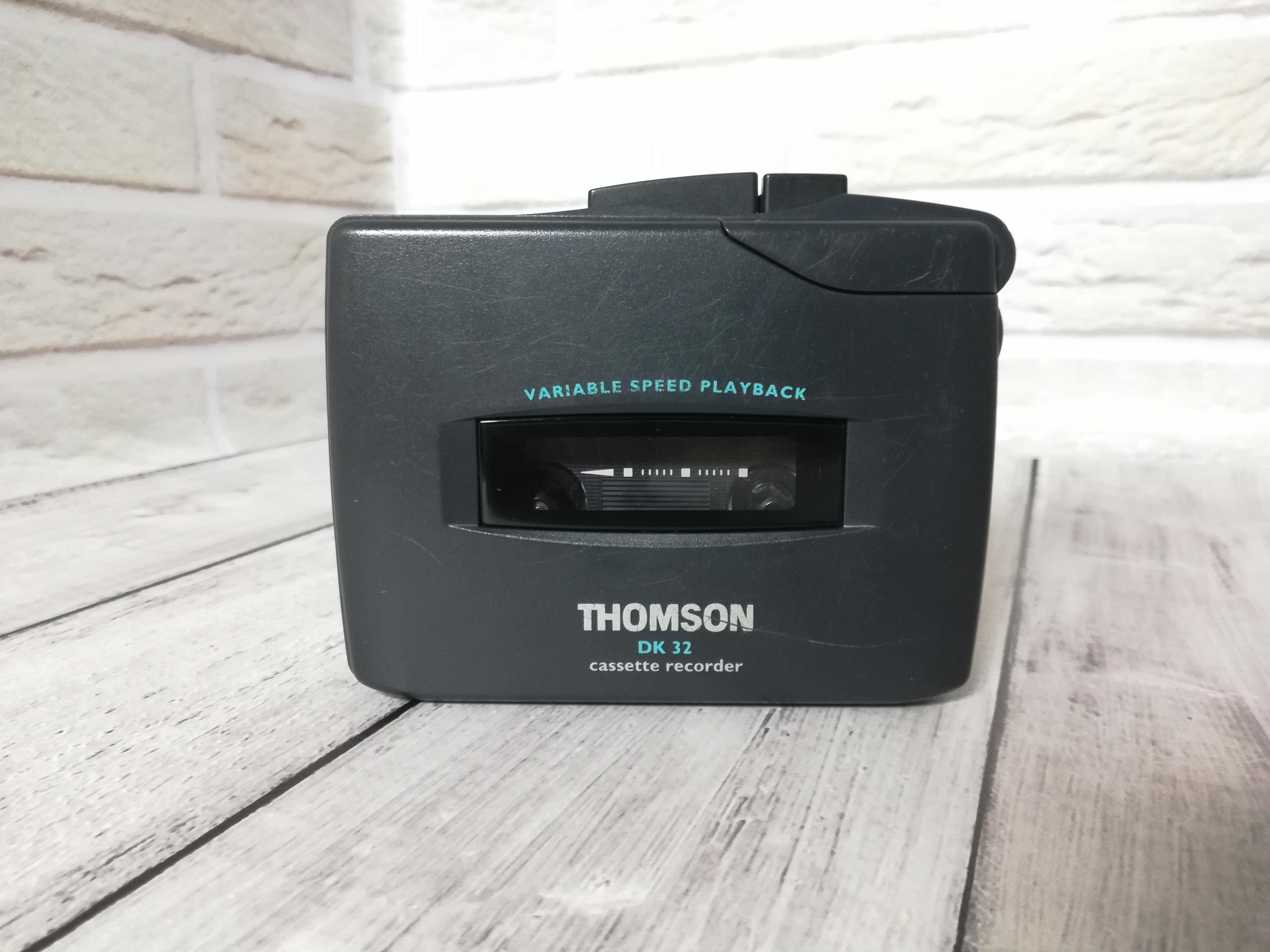 Radio-cassette Thomson Walkman Vintage - Fonctionne - Années 90