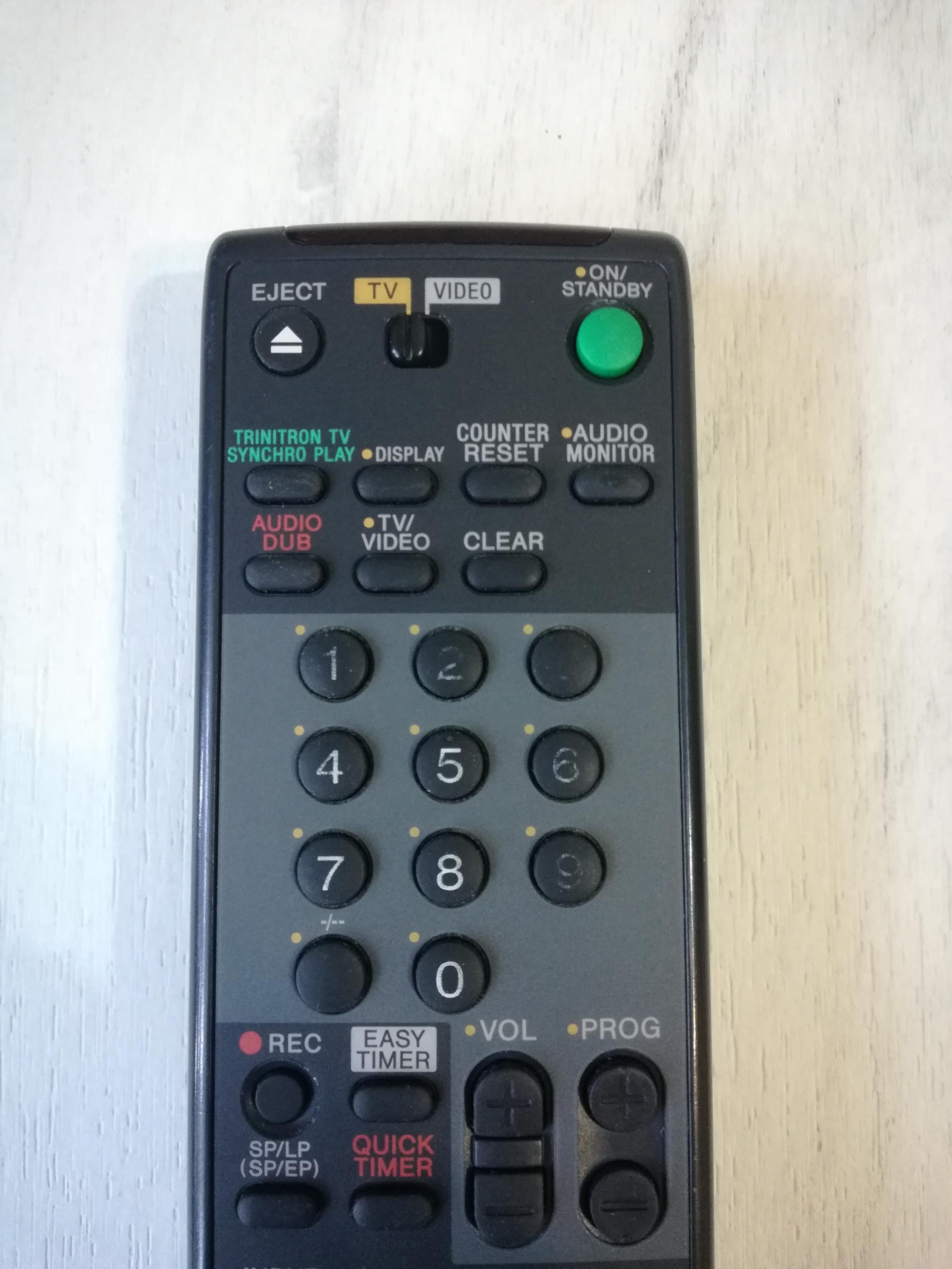 SONY RMT テレビリモコン ソニー純正 RMT-V247 テレビ VCR リモコン - Etsy 日本