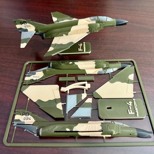 F-4 Phantom II Model Kit Card