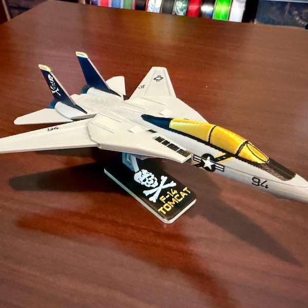 F-14 Tomcat Model Kit Card