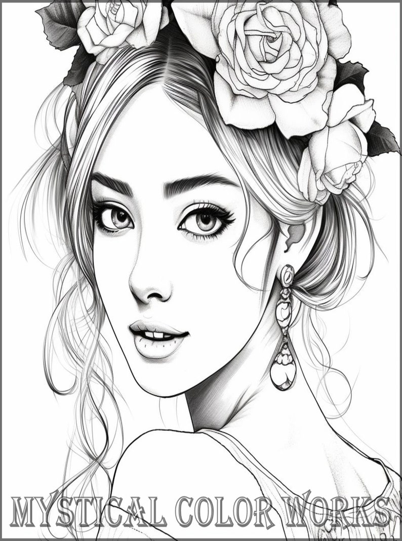 Coloring Pages, Pretty Girls, Queen, Princess, Dogs, Pets, Cats ...