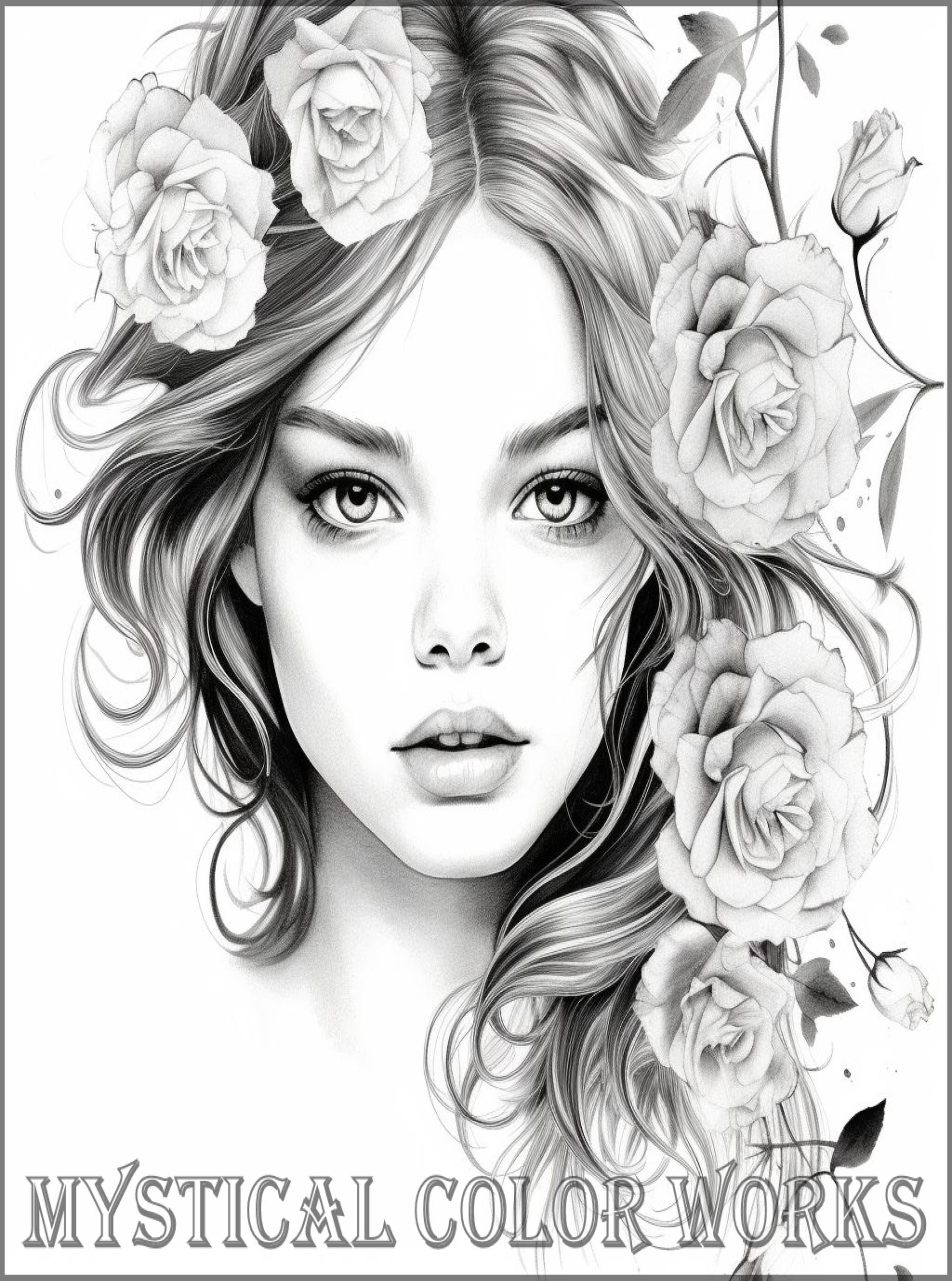 Coloring Pages, Pretty Girls, Queen, Princess, Dogs, Pets, Cats ...