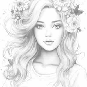 Coloring Pages, Pretty Girls, Queen, Princess, Dogs, Pets, Cats ...