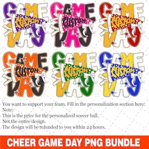 Custom Mascot Team Png Bundle, Colorful Game Day Png, Preppy School Spirits Png, Pennant Flag Png, School Mascot Png, Pennant Cheer Png
