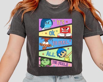 Friends Cartoon Emotions Png, It’s Okay to Feel All the Feels Png, Mental Health Matter Png, Cartoon Png, Cartoon Characters Png, Anger, Joy