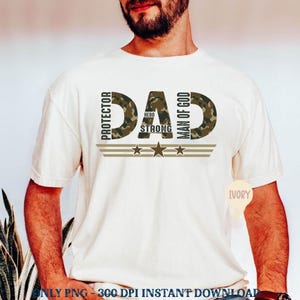 Man Of God Husband Daddy Protector Hero PNG, Best Dad Png, Father Day Png, Jesus Png, Christian Dad Png, Bible Verse, Lion Dad Png, Png File