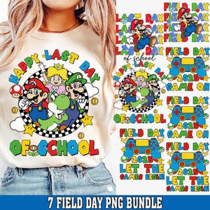 7+ Field Day Bundle, Let The Games Begin Field Day Png, Field Day 2025 PNG, Last day of School Png, Field Day Teacher shirt 2025 Png