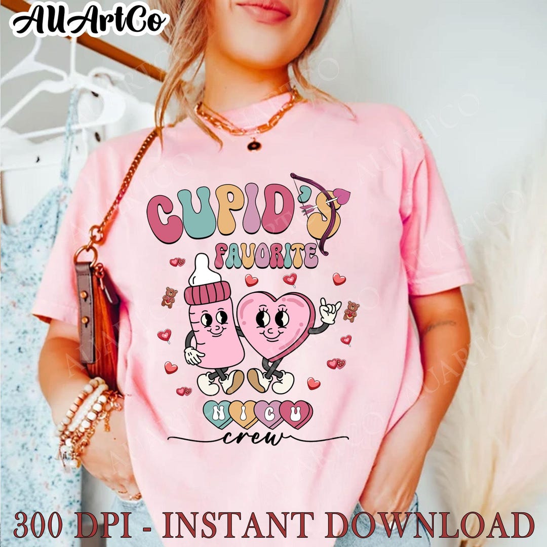 NICU Nurse Valentine Png, Valentine Gift for Neonatal Intensive Care ...